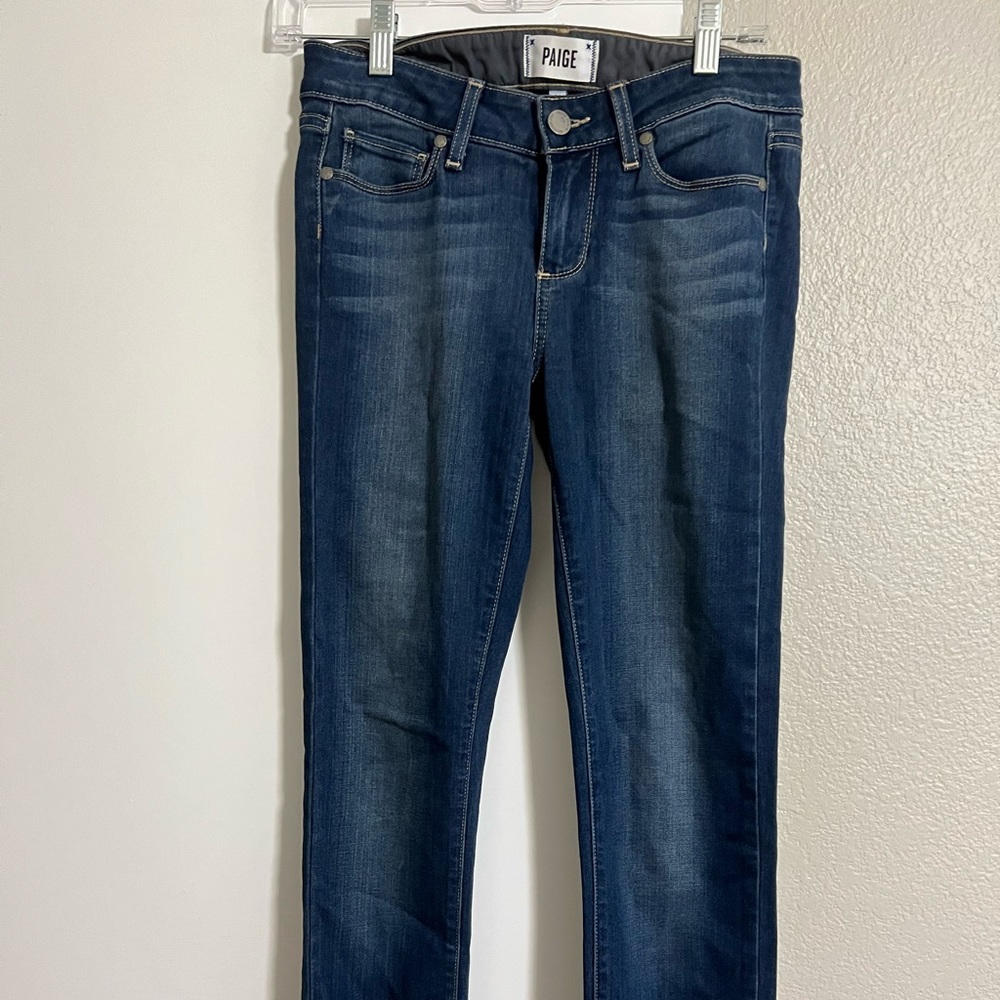 Paige skyline skinny jeans size 26